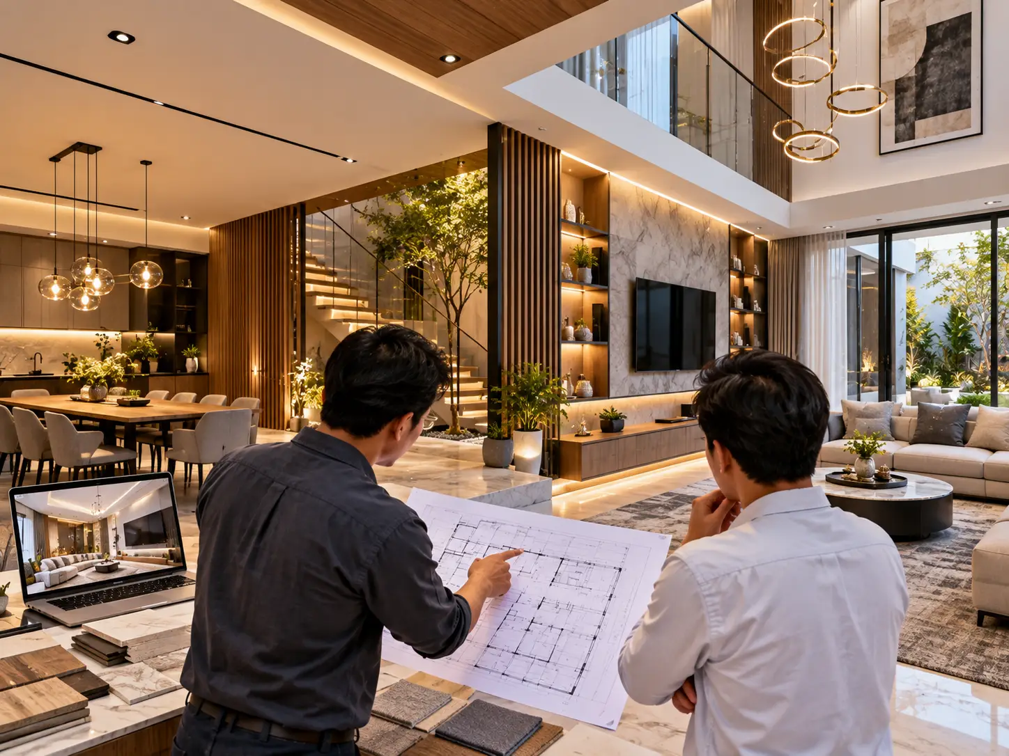 Binur Jasa desain interior rumah dan gedung